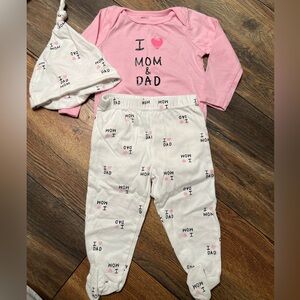 Sterling Baby | Love Mom & Dad Set